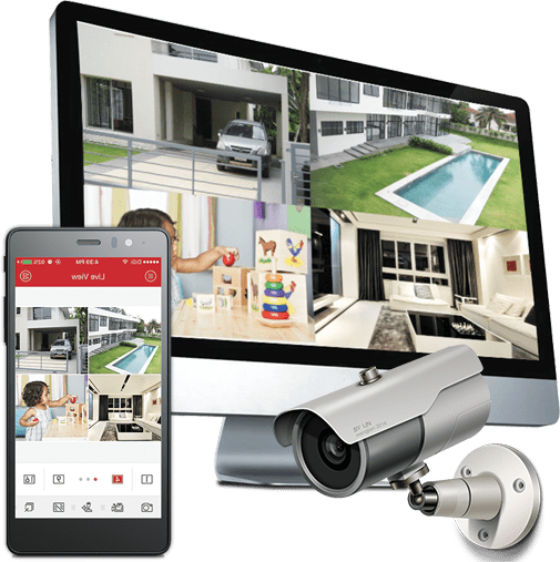 Установка, монтаж камер видеонаблюдения в Стрельне